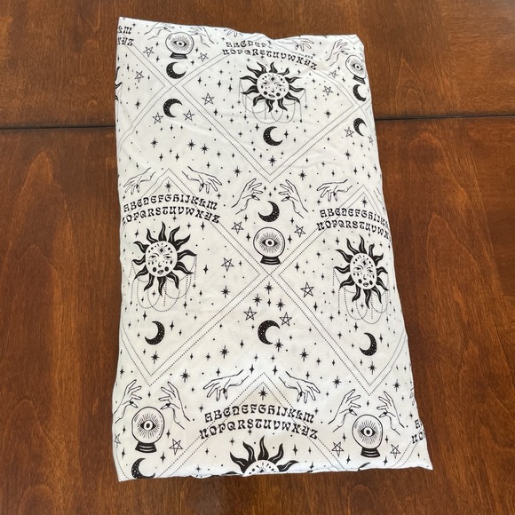 London Kaye Other - London Kaye Full Size Fitted Sheet Mystic Ouija‎ Lunar Palmistry Witchy Gypsy